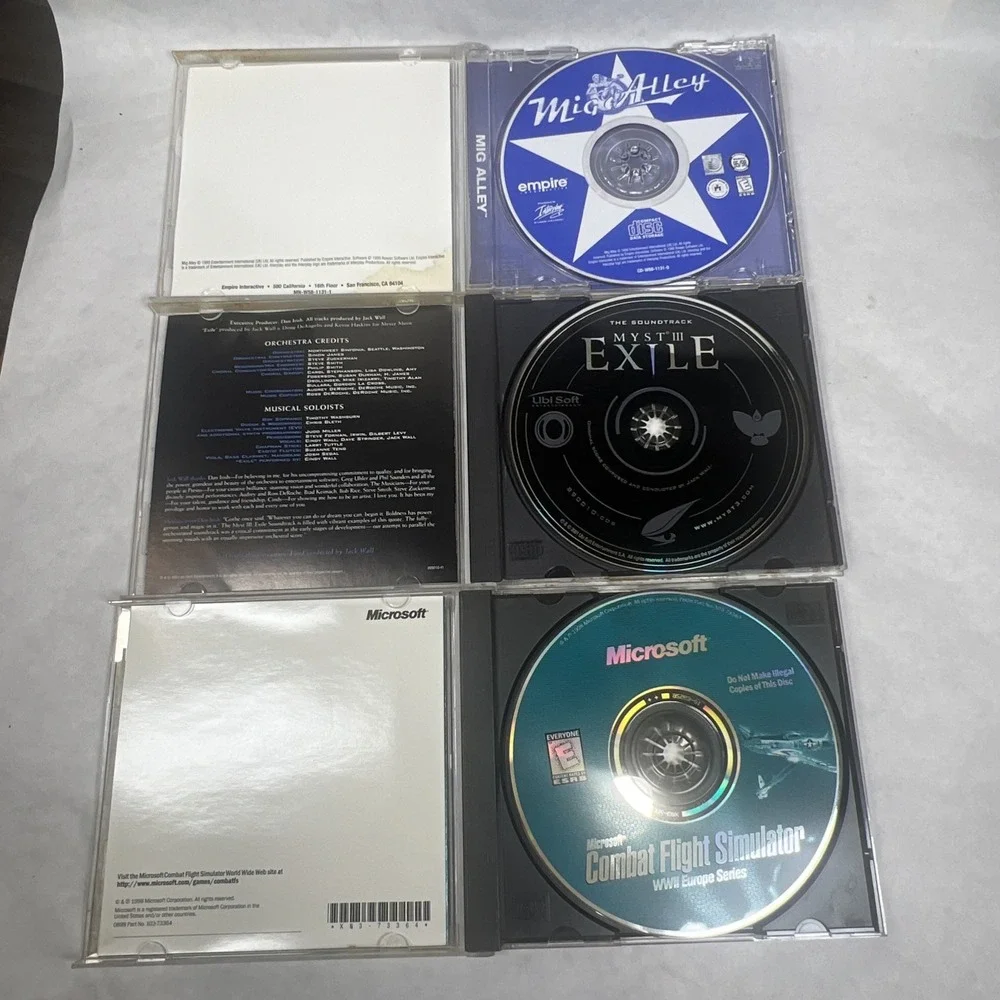 PC CD-Rom Games Lot (12).‎  See Photos.